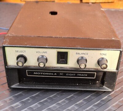 Motorola 8 Track Player Vintage Classic Vehicle Made in Japan