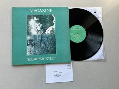 Magazine - Secondhand Daylight - 1979 UK 1st Press LP Inc Postcard - EX Audio