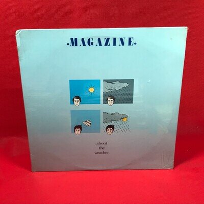 MAGAZINE About The Weather 1981 USA 3-track 12" vinyl single NEW SEALED original