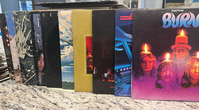 DEEP PURPLE 10X VINYL LP LOT - 10 RECORDS! MADE IN JAPAN BURN STORM MACHINE HEAD