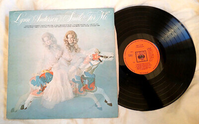 LYNN ANDERSON Smile For Me UK CBS LP record vinyl country album 1974