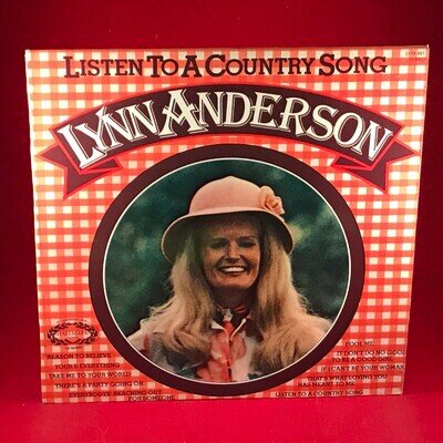 LYNN ANDERSON Listen To A Country Song 1972 UK Vinyl LP Reason To Believe record