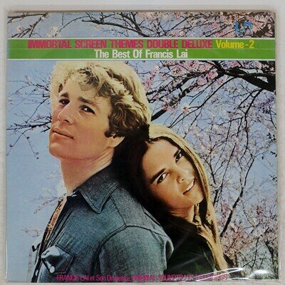 OST IMMORTAL SCREEN THEMES DOUBLE DELUXE VOLUME-2 UNITED FMW7 Japan VINYL 2LP