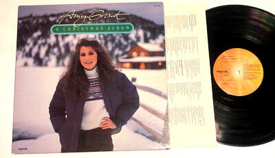 Amy Grant A Christmas Album Lp gatefold Christian pop Vg+