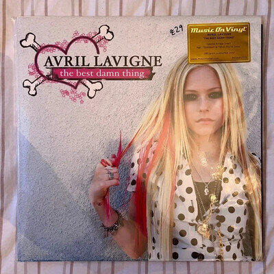 Avril Lavigne - The Best Damn Thing LP on Black Vinyl New/Sealed