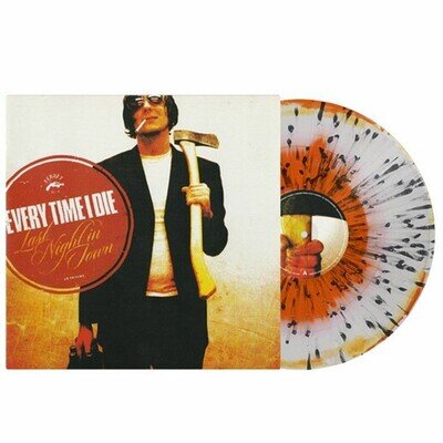 EVERY TIME I DIE - Last Night In Town (reissue) - SPLATTERED VINYL LP + INSERT