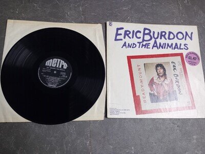 ERIC BURDON AND THE ANIMALS READY-MOUNT LP 1968 METRO RECORDS 2356 142