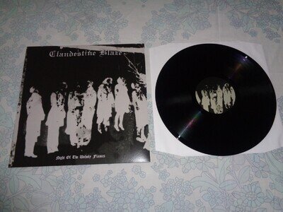 CLANDESTINE BLAZE "Night of the Unholy Flames" LP deathspell omega mgla