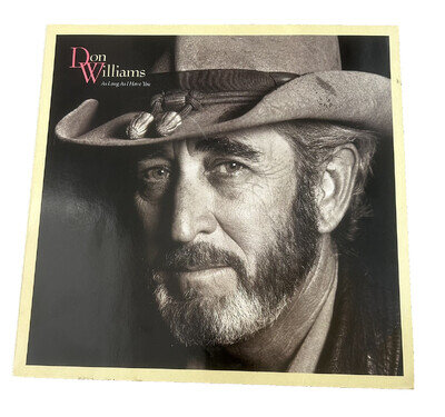 Don Williams - As Long As I Have You Condition VG+ free post