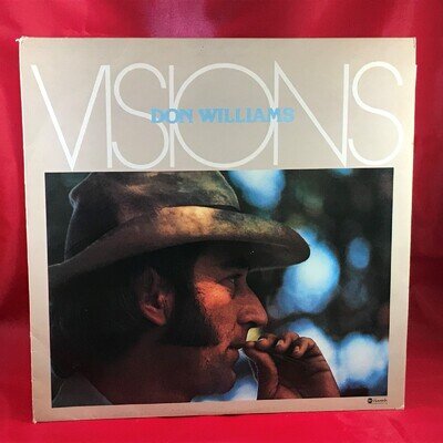 DON WILLIAMS Visions 1977 UK Vinyl LP Time On My Hands record In The Morning a
