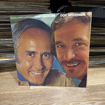 Henry Mancini And Doc Severinsen - Brass, Ivory & Strings (LP, Album, Quad)