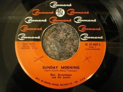 Doc Severinsen And H - Sunday Morning / When The Saints Come Marching - X8100z