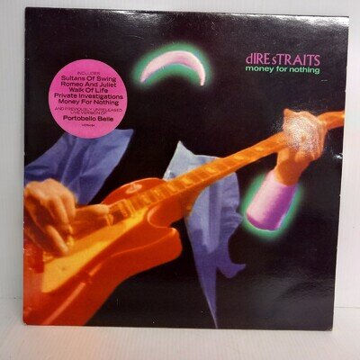 Dire Straits Money For Nothing Vinyl Record - Used Good Condition (Y3)