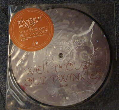 SILVERSUN PICKUPS. 'WELL THOUGHT OUT TWINKS' PIC DISC. UNPLAYED