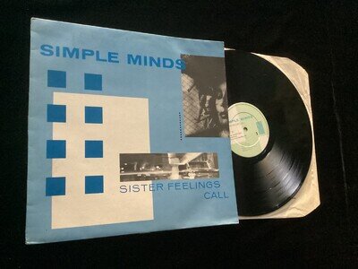 Simple Minds - Sister Feelings Call - Original UK Vinyl LP