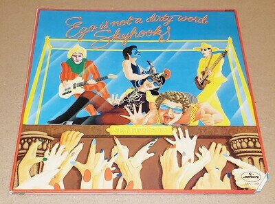 SKYHOOKS RARE 1975 EGO IS NOT A DIRTY WORD VINYL LP MINT/VG++ NOTCH MERCURY
