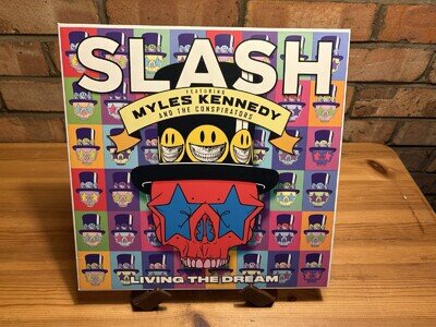 Living the Dream Slash Featuring Myles Kennedy 12" Red Vinyl Record X2LP NM EX++