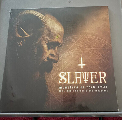 Slayer - Monsters Of Rock 1994 2 LP Vinyl Set ( red ) ** New **