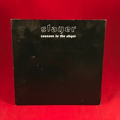 SLAYER Seasons In The Abyss 1991 UK 7" vinyl single original 45