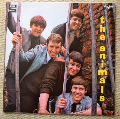 THE ANIMALS - THE ANIMALS - LP - MINT/NR MINT - STARLINE REISSUE - SRS 5006