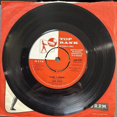 Jack Scott - Found A Woman (7", Single, Mono)