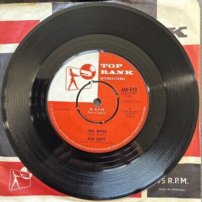 JACK SCOTT COOL WATER / IT ONLY HAPPENED YESTERDAY jar 419