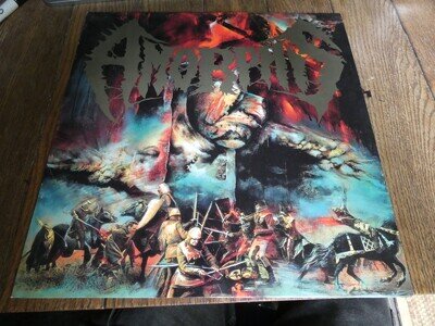 AMORPHIS - THE KARELIAN ISTHMUS - 1993 - GREEN TRANSLUCENT - EXCELLENT
