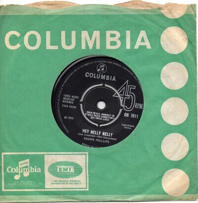 SHAWN PHILLIPS HEY NELLY NELLY /SOLITUDE UK COLUMBIA 60s POP/FOLK