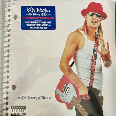 KID ROCK - The History Of Rock, Sealed Double Vinyl Album, 577168-1, USA, 2016