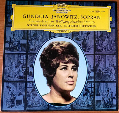 Janowitz, Gundula: Mozart Concert Arias LP