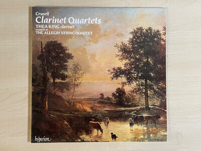 Crusell - Clarinet Quartets - Thea King, Allegri String Quartet Hyperion A66077