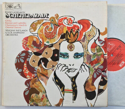ASD 2520 Scheherazade - Svetlanov USSR SO Glinka Russlan And Ludmilla EMI
