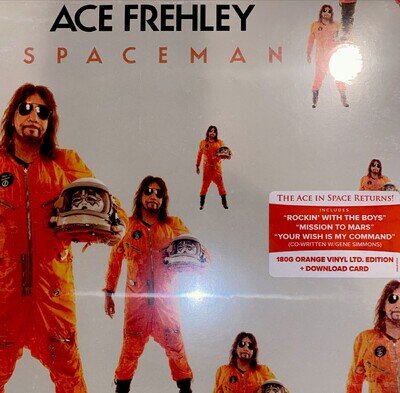 Kiss SEALED Lp Ace Frehley Spaceman Orange Vinyl LE of 2,000 CHEAPEST ON EBAY