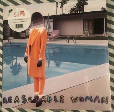 RARE Sia Reasonable Woman Vinyl limited orange vinyl 500 copies ORIGINAL artwork