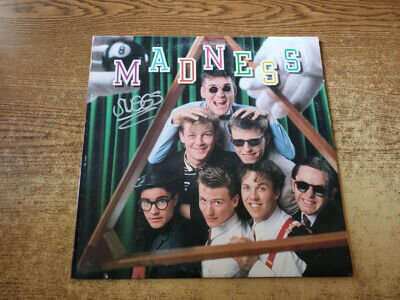 1980s EXCELLENT HAND SIGNED SUGGS Madness – Madness 4003 LP33
