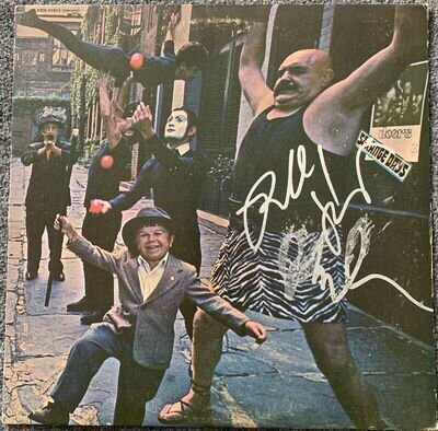 The Doors SIGNED Strange Days Robby Krieger John Densmore AUTOGRAPH LP RECORD