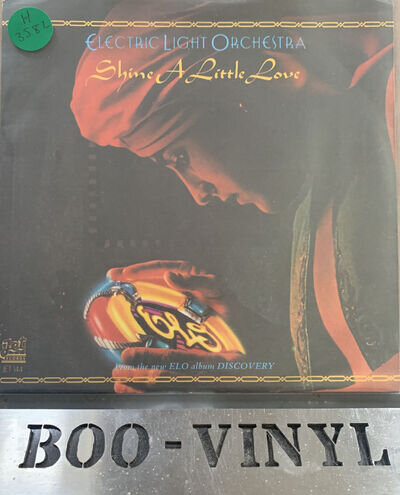 Electric Light Orchestra - Shine A Little Love Rare Italian 7” Vinyl Record EX