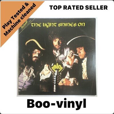 Electric Light Orchestra The Light Shines On Vinyl Record SHSM 2015 1973 EX / EX