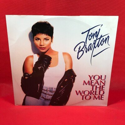 TONI BRAXTON You Mean The World To Me 1993 UK 3-track 12" vinyl single record A