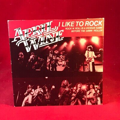 APRIL WINE I Like To Rock EP 1979 UK 4-track 7" vinyl EP original 45