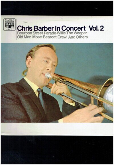 CHRIS BARBER IN CONCERT VOL 2 VINYL ALBUM