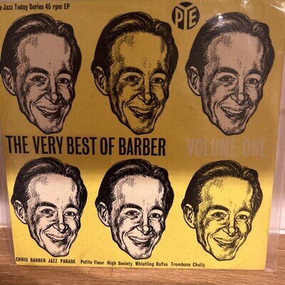 Chris Barbers Jazz Band The Very Best Of Barber 7” Vinyl Ep NJE 1068