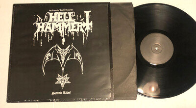 Hellhammer Satanic Rites Lp Celtic Frost w booklet death metal Nm