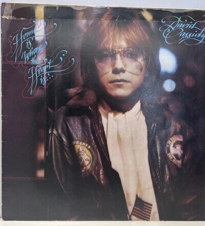 Vinyl 12 inch Record LP Album David Cassidy Home Is Where The Heart Is 1976 B