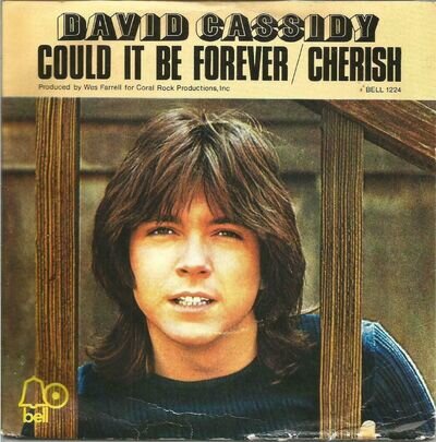 David Cassidy - Could It Be Forever / Cherish ... 7" Single 1972 ~ BELL 1224