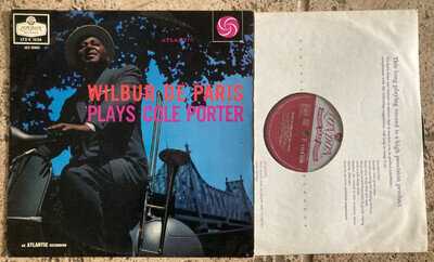 WILBUR DE PARIS - PLAYS COLE PORTER UK 1958 JAZZ VINYL LP ALBUM RECORD💥VG+