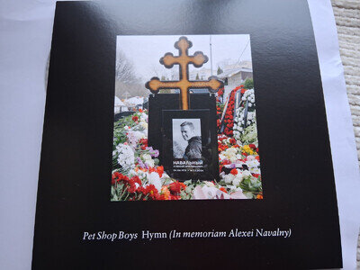 Pet Shop Boys-HYMN-SIGNED 7'' SINGLE Hand Numbered-300 WORLDWIDE