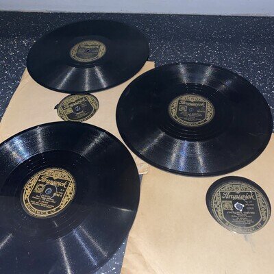 78 rpm AL JOLSON x 5 black eyes .toot. Rainbow.swanee