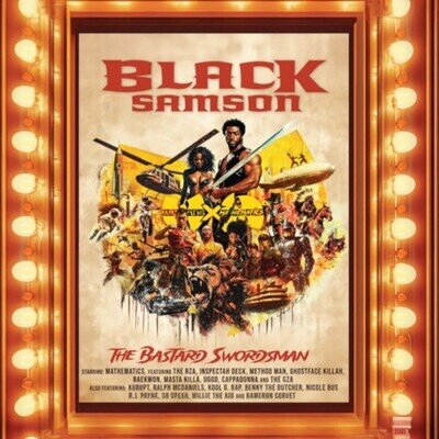Wu-Tang Clan : Black Samson, the Bastard Swordsman VINYL 12" Album (2025)