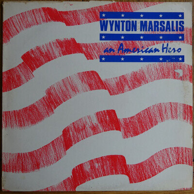 WYNTON MARSALIS - AN AMERICAN HERO 1986 VINYL LP. GATE 7018.
